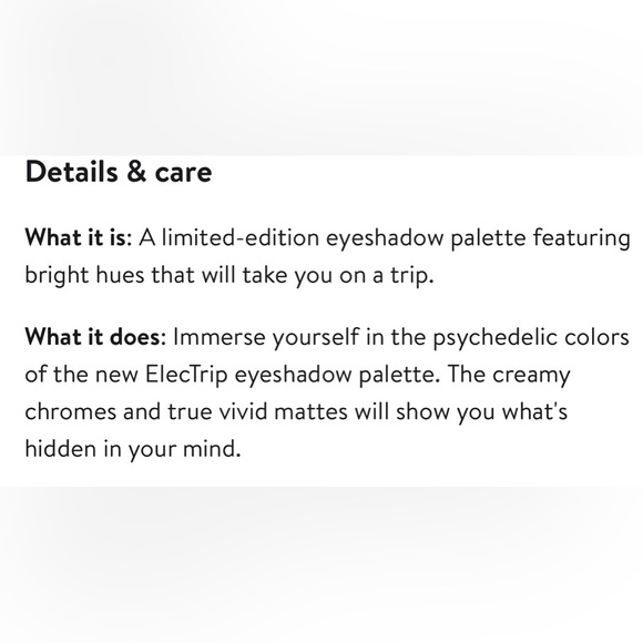 Melt Cosmetics Electrip Eyeshadow Palette - Picture 10 of 12